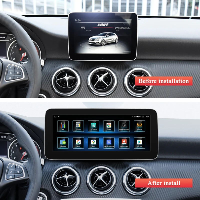 Factory Price 10.25 inch DSP Carplay 4G Android11 Car GPS Stereo Multimedia for Mercedes Benz GLA X156 Head Unit Radio AUTO