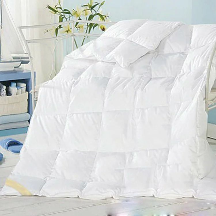100% Cotton Summer White Duck Down Comforter