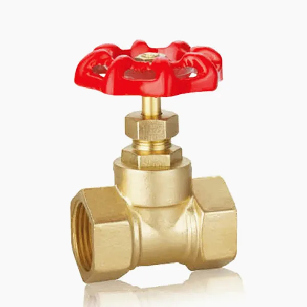 China Factory Brass gate valve with wire mouth
