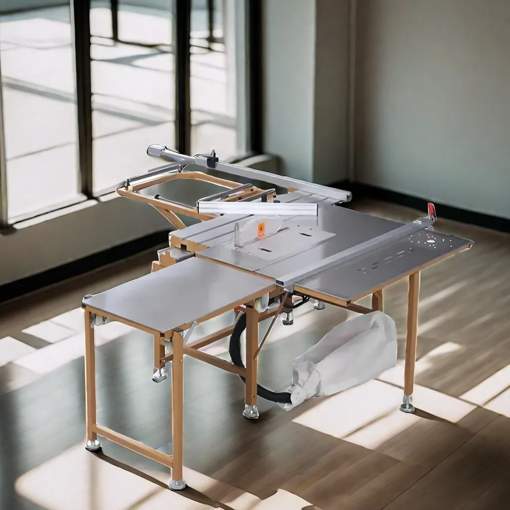 Dust free master saw elevating table saw multi functional bench woodworking table saw integrated precision