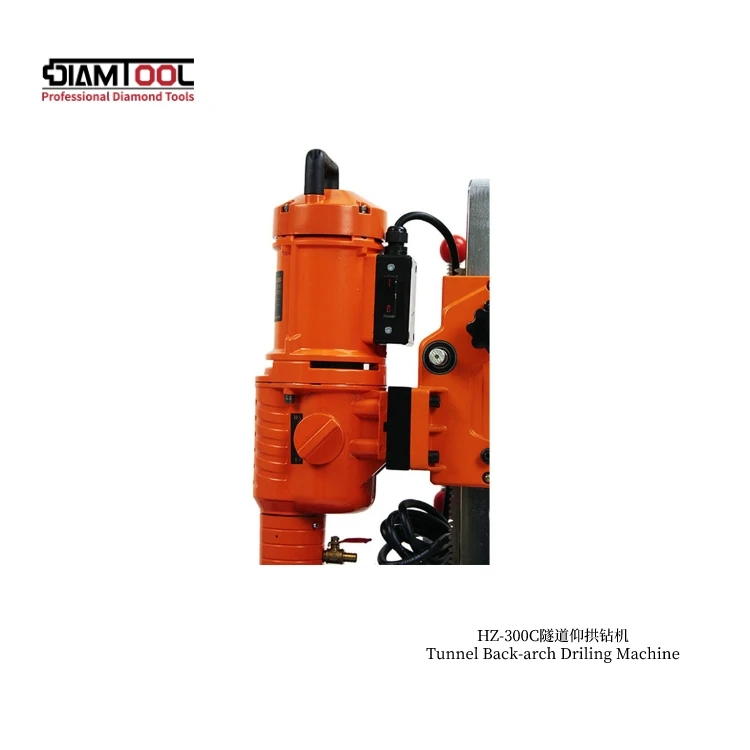 HZ-300 Electric Diamond Core Drill Machine Used Construction Power Tools with New Engine and Motor for Enforced Concrete