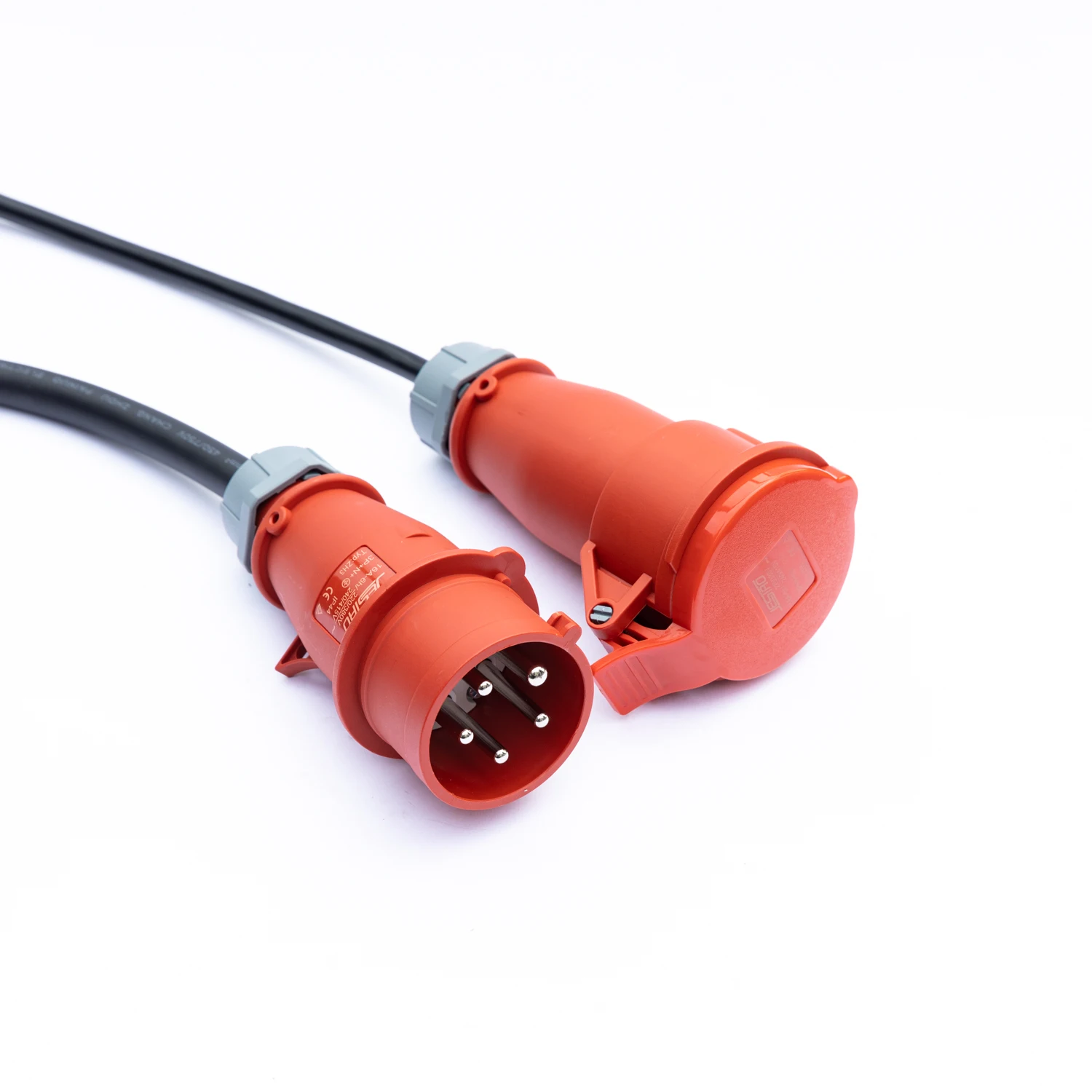 IEC 62196-2 level 2 16A Three Phase ac portable charging station 11KW type 2 EV Charger for electric vehicle