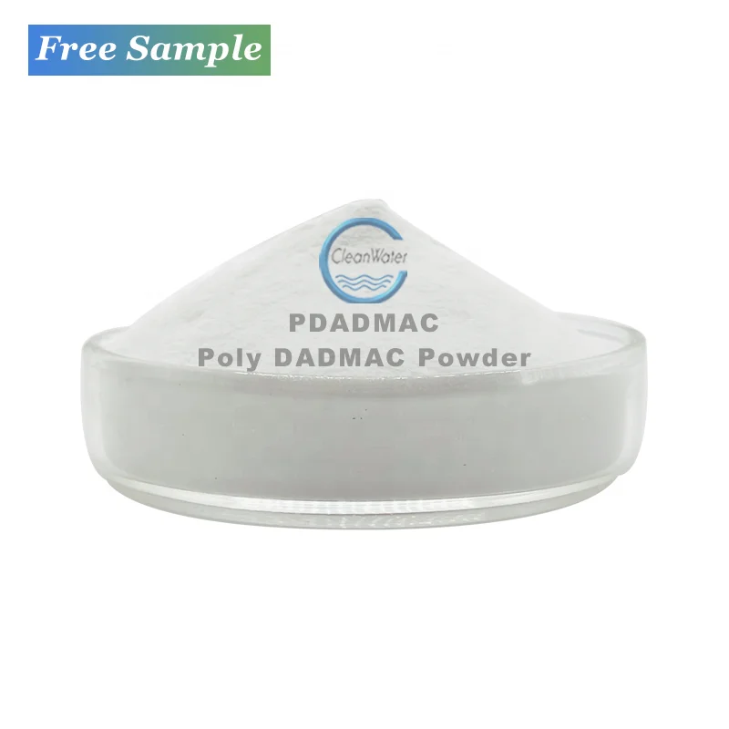 Color fixing Drinking Water Treatment Poly Dimethyldiallylammonium Chloride Powder Solid PDADMAC for Oil Drilling