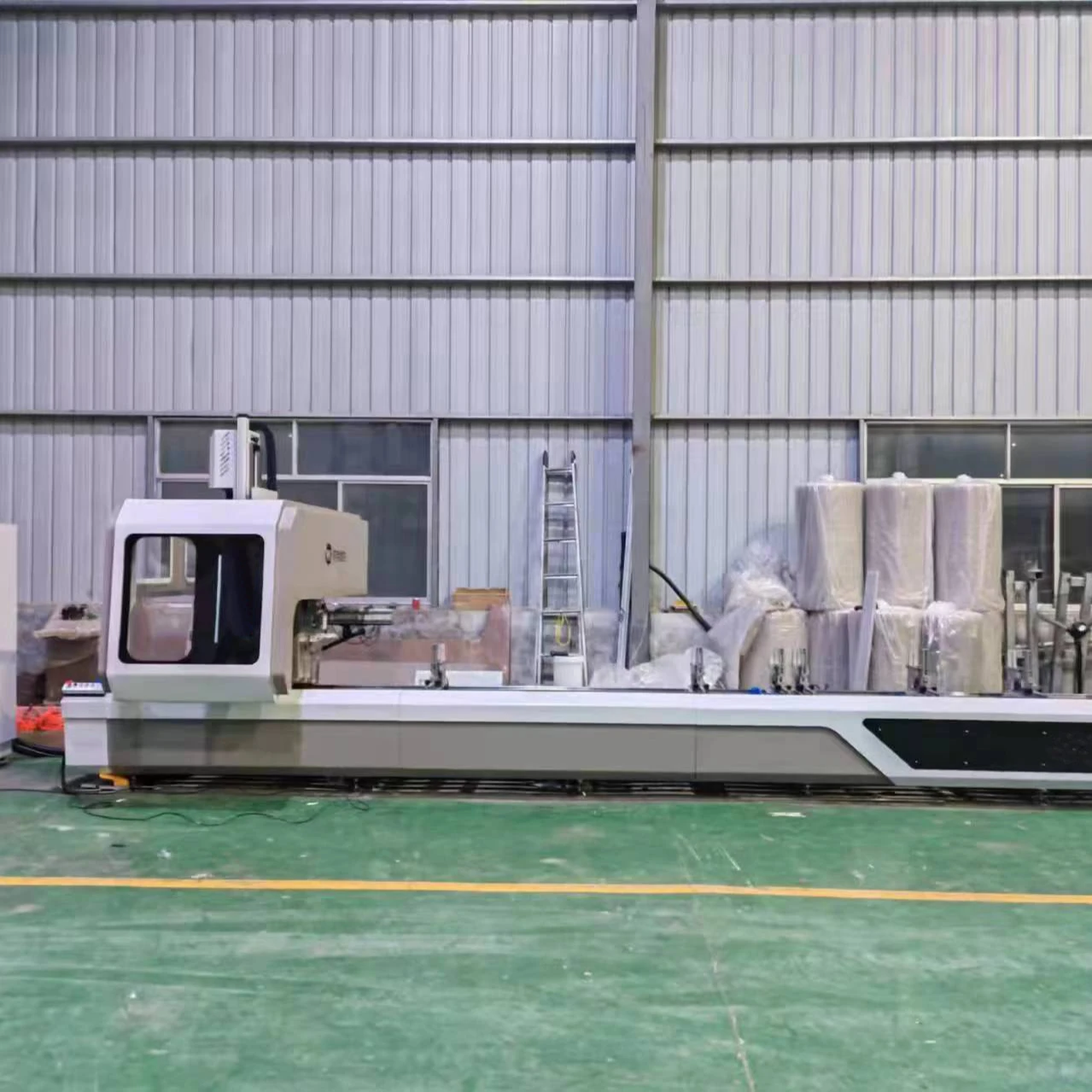 High-speed four-axis CNC machining center