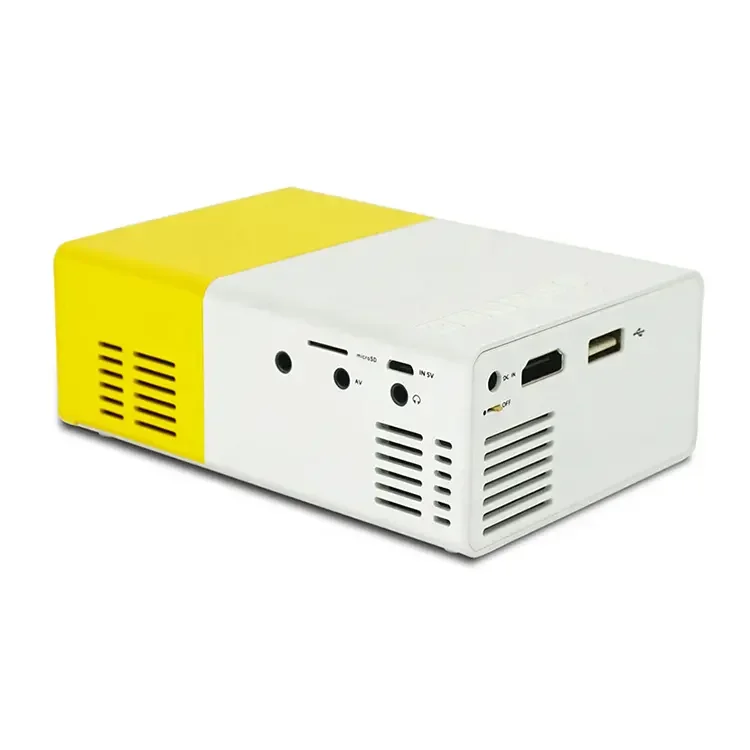 Wholesale Yg300 Led Mini Projector Support 4K Full Hd Supported Portable Home Media Player Proyector