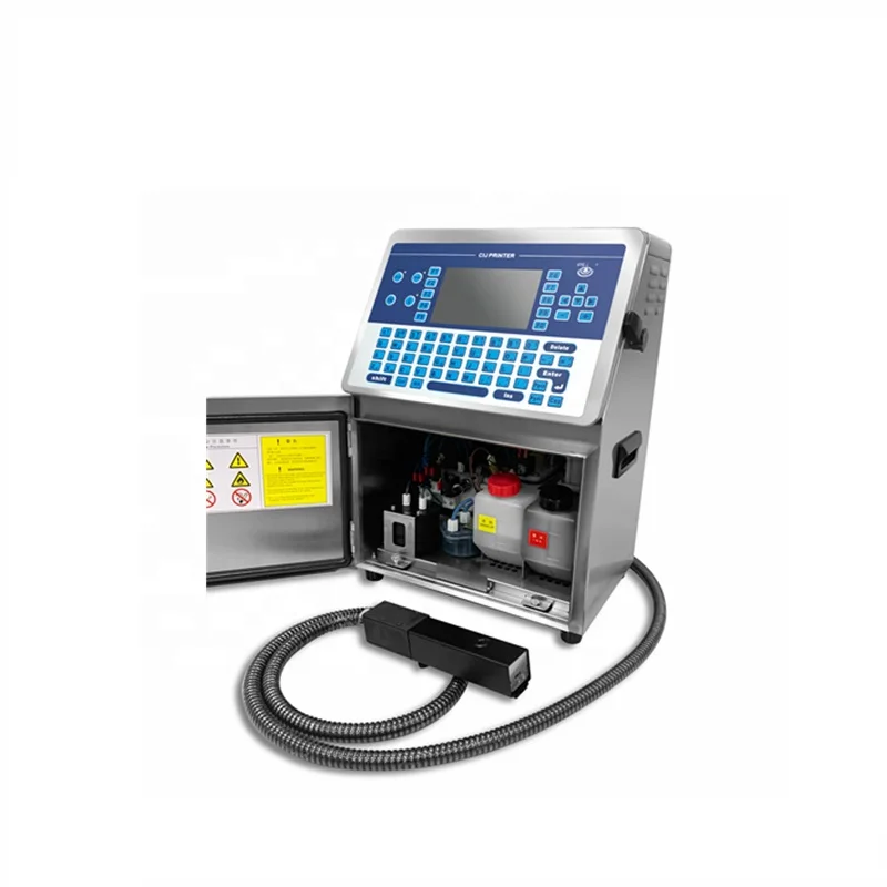 CIJ continuous inkjet printer B600 Plus High speed Domino nozzle industrial product on line coding date picture code printer