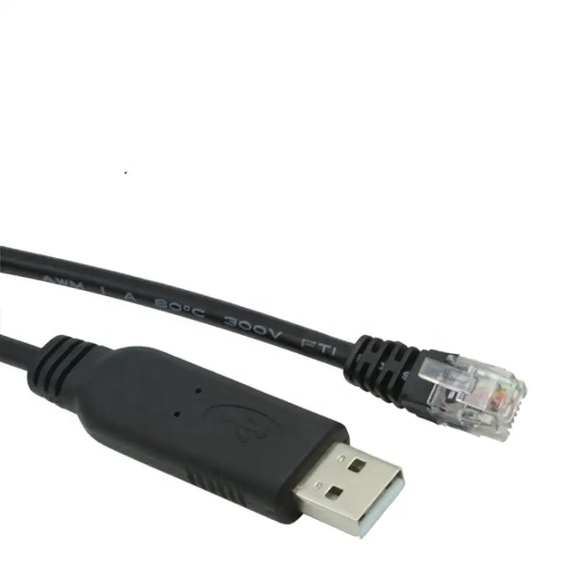 DYTECH Telescope Control Cable FTDI chip USB to RJ10 4P4C RJ11 6P4C Serial Console Cable