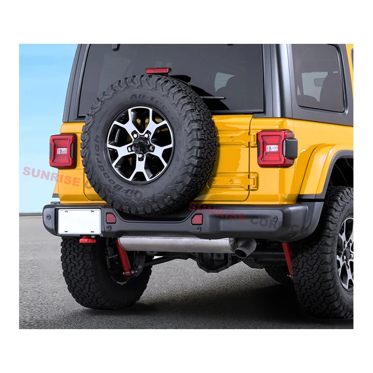 Car rear bumper extension to absorb and mitigate external impact