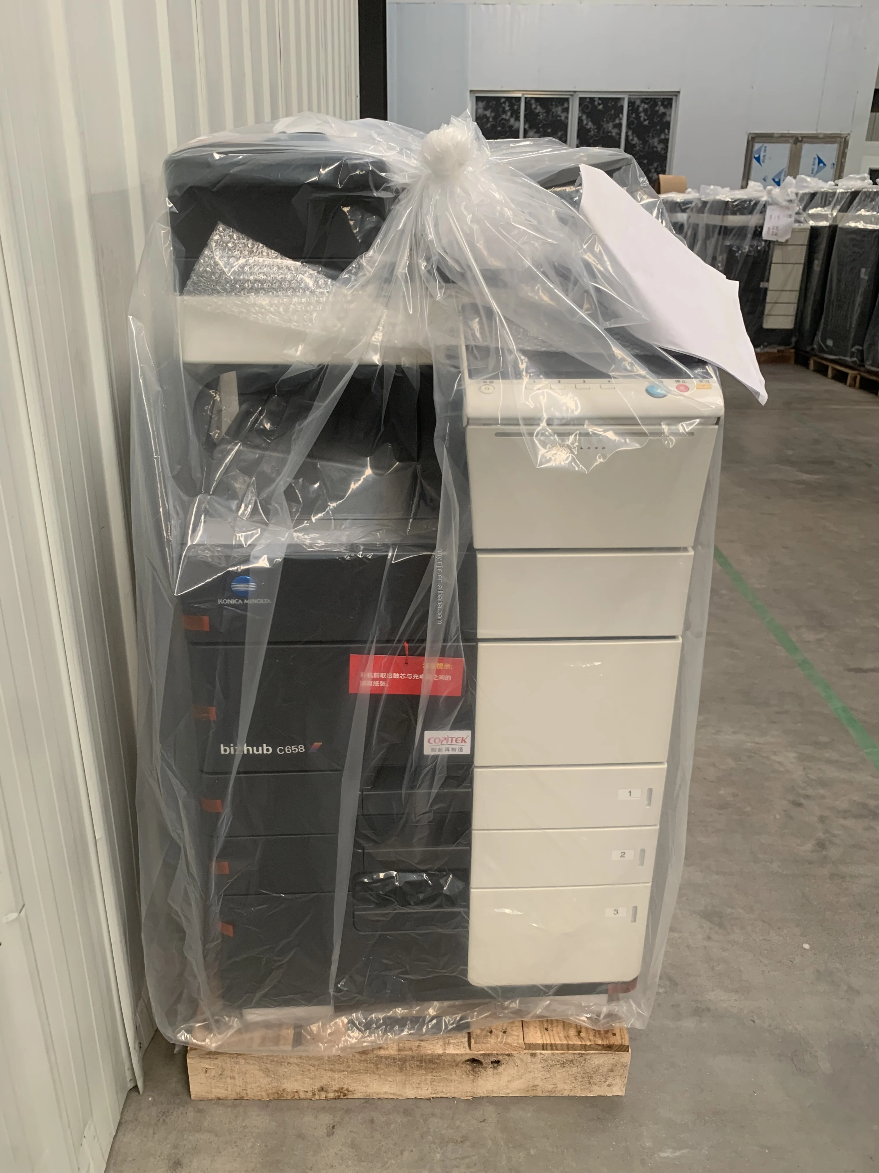 Сканер для принтеров и фотокопировальная Машина Б/у Konica Minolta BHC554 фабричные офисные все-в-одном принтеры