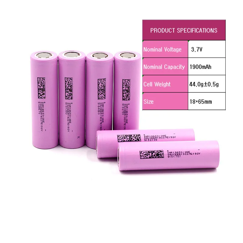 Wholesale 18650 21700 26650 32650 32700 Cylindrical Rechargeable Li Ion Lithium Ion Batteries