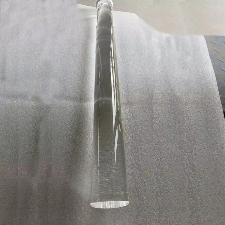 wholesale Manufacturers selling high temperature resistant clear fused quartz rod