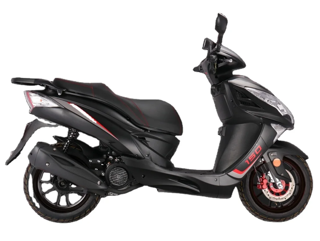 2023 высококачественный 150cc бензиновый скутер с электрическим запуском воздушным охлаждением внедорожный мотоцикл