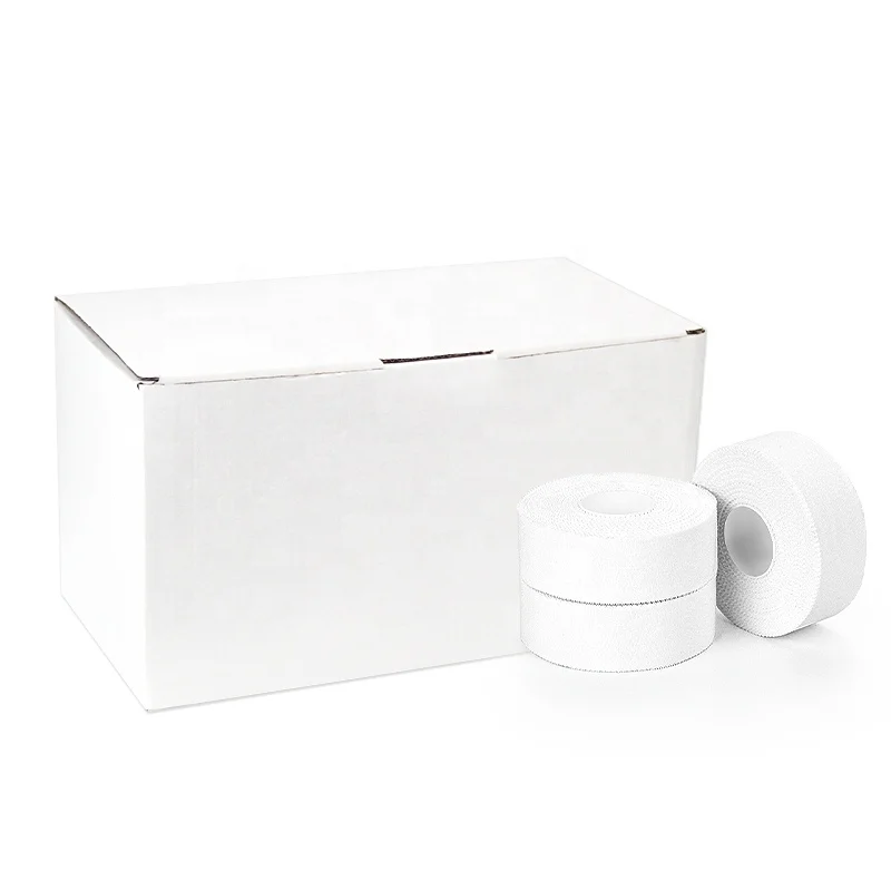 White Bulk Elastic Athletic Tape Ankle Wrist Injury Taping Protect and Prevent Injuries Sports Tape