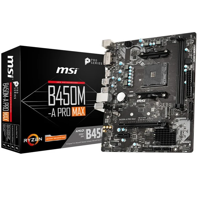 100% Best New B450M-A 32GB B450 AM4 Motherboard for desktop