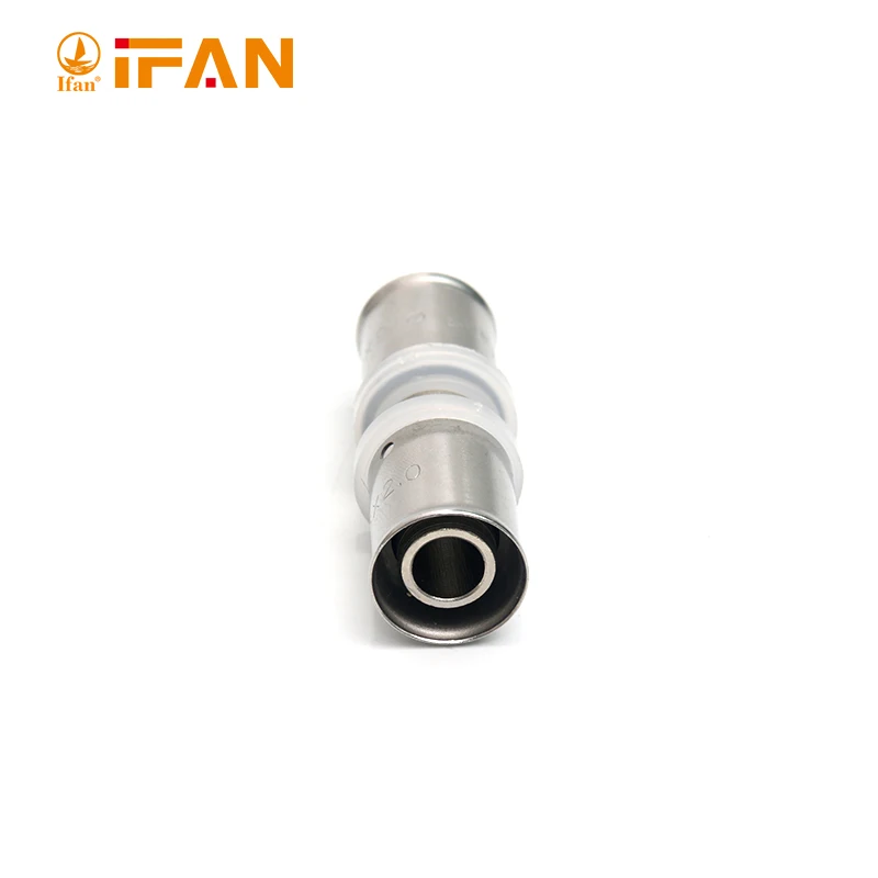 Ifan Hot Sale White Color Reduce Socket 20mm-32mm Pex Fittings Brass Press Fitting  Machine