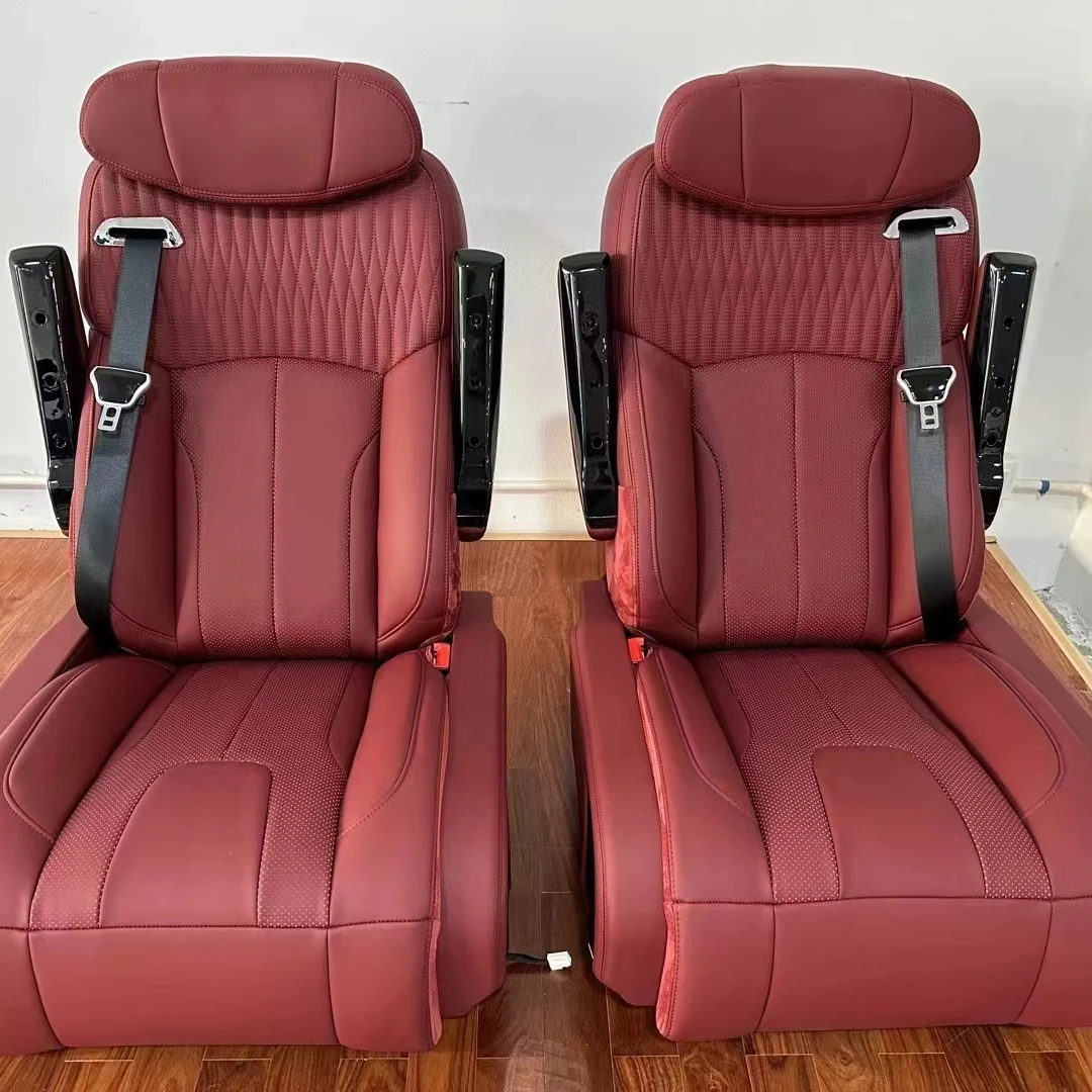 Luxury single electric car chair customized SUV seat rear seat with armrest box