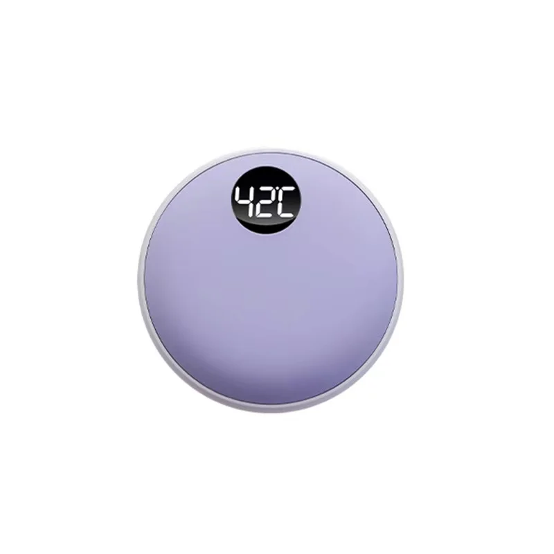 New Upgrade 5000mAh Reusable Hand Warmer, Electric Portable Pocket Warmer/Power Bank, USB Double-Side Heating Warmer