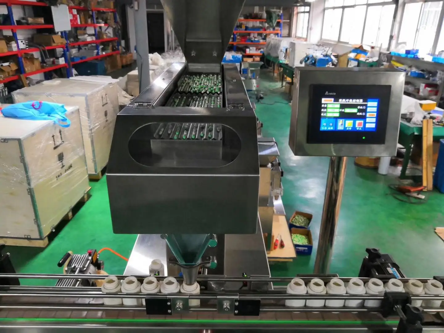 capsule counting filling machine, automatic pill tablet capsule counting machine