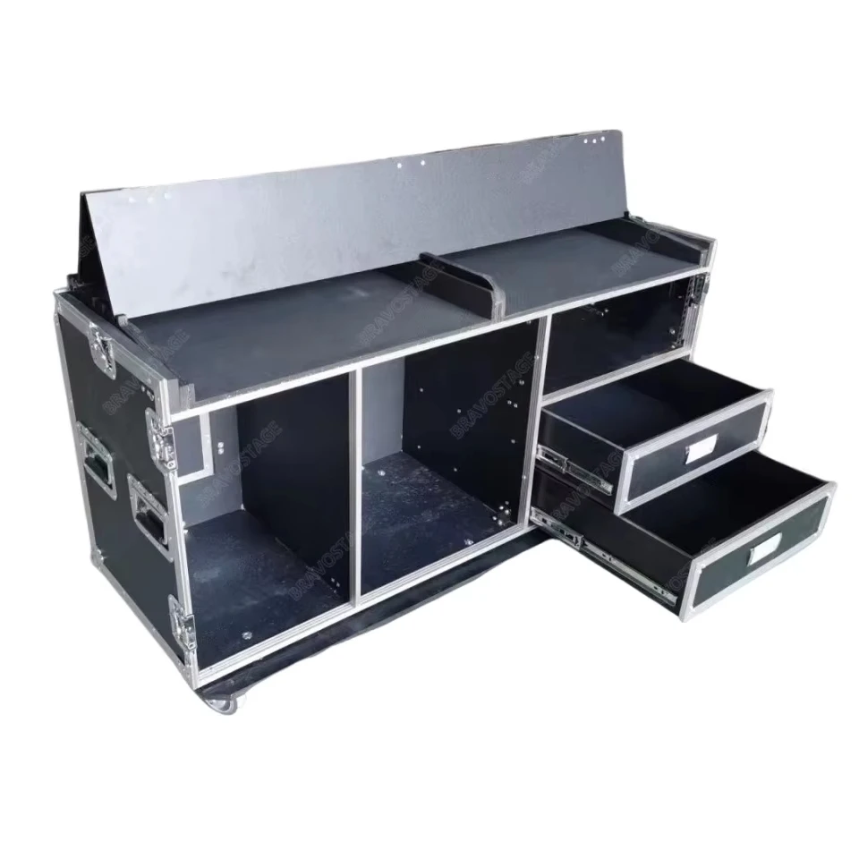 Пользовательский Портативный чехол для мобильного рабочего места DJ аудио-визуального видео контроллера цифровых рекордеров