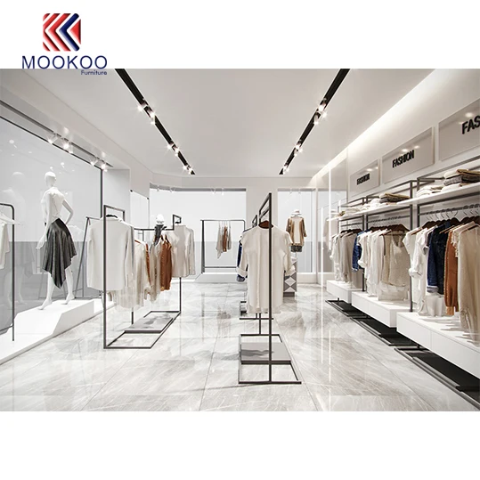 Rack Garment Hanging Clothing Display Shelf From COCO Furniture