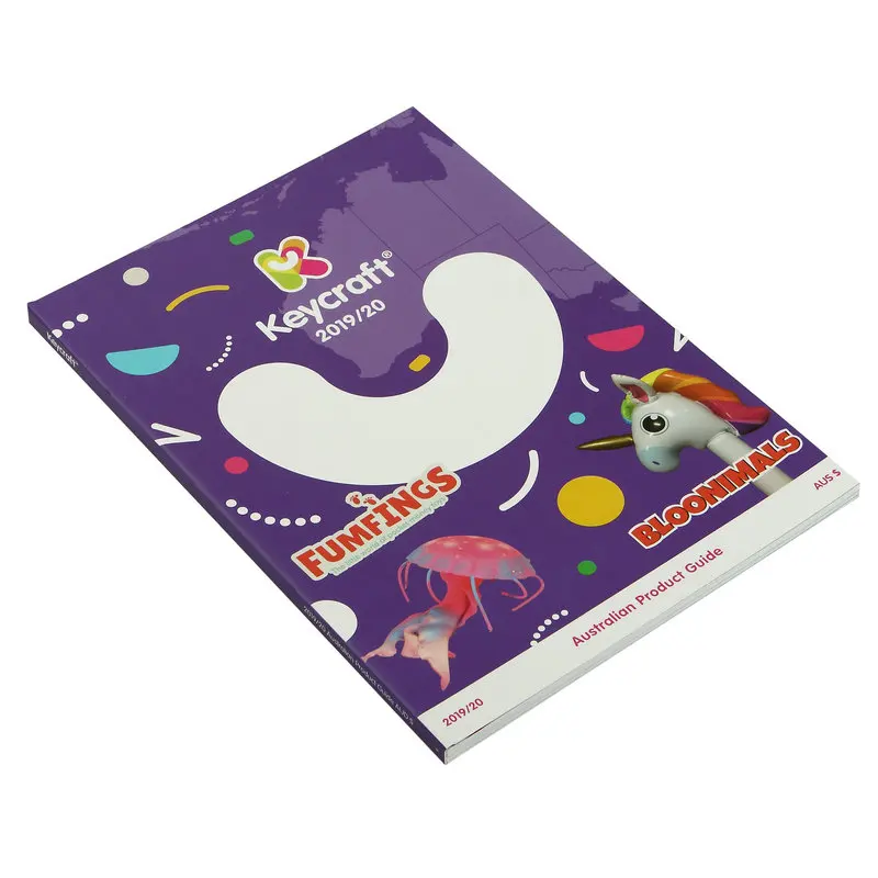 Мягкая обложка дизайн пользовательской брошюры/Листовка/каталог книга печать в Китае