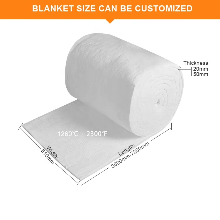 Заводская цена, высокотемпературная печь, теплоизоляционный эффект, покрывало из керамического волокна