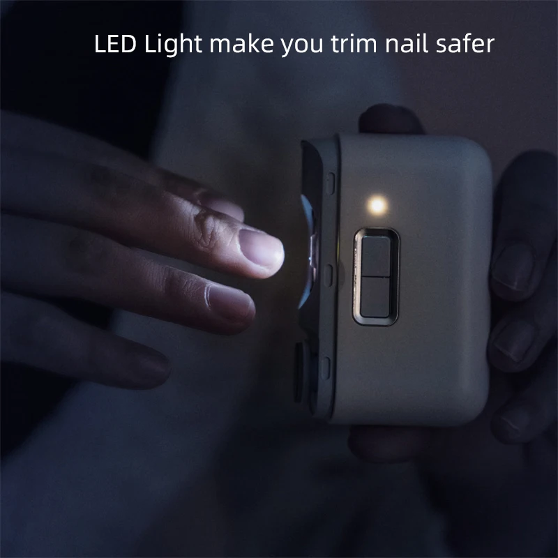 Xiaomi Youpin Seemagic Electric Kids Nail Clipper Showlon Baby Nail Cutter Electric Mini Nail Polisher and Trimmer Pro