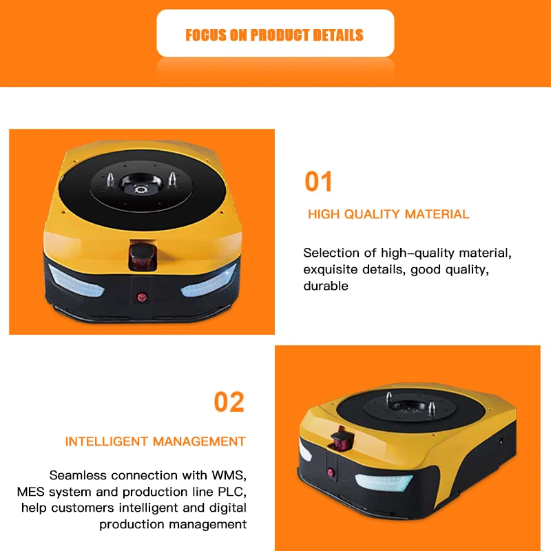 Latent Jacking  Robot Agv B800-c1 Intelligent Operation Robot Two-way Driving Flexibility Robot