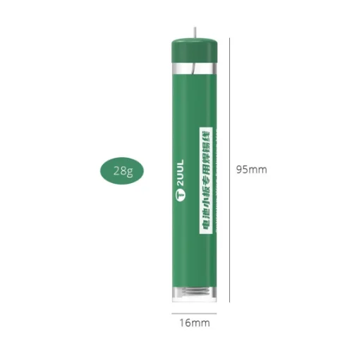 2UUL 3m 0.8mm Soldering Wire for Phone Battery Metal Board Repair No Need Spot Welding Machine