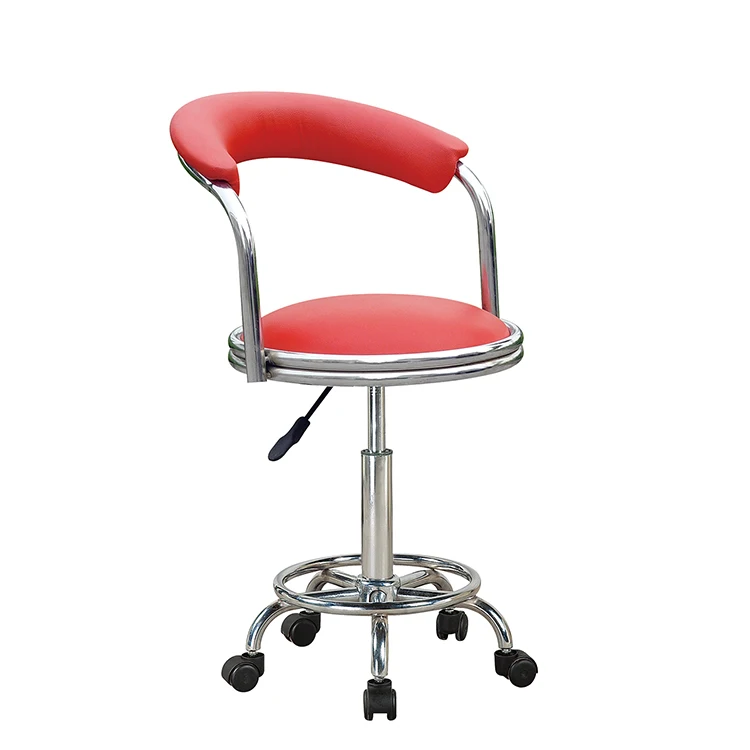 Hospital Dental Equipment Height Adjustable Ergonomic Stool Chairs Doctor Stool With Wheel