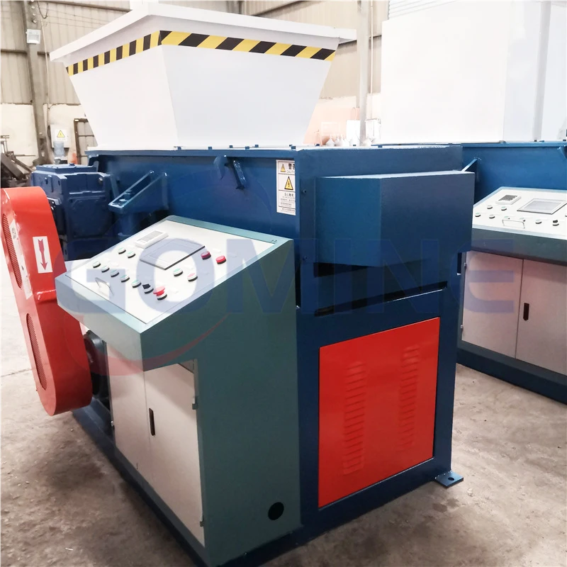 Hard Plastic Shredder Machine / Single Shaft Shredder Recycling /Plastic Waste Crushing Machine