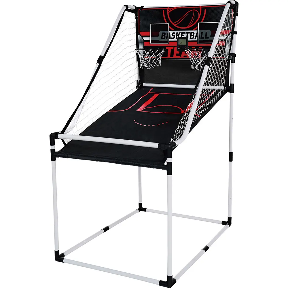 Kids Basketball Set Portable 2 Player PVC Basketball Shooting Machine Indoor Training Children Playing Arcade Basketball Game