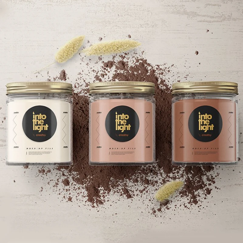 Jar Scented Candles with Lid Different Glass Custom Luxury