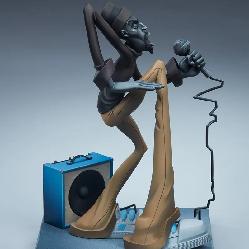 Retro Cool Hip Hop Guy Boy Figure Music Figurine Rapper Star Statue Desktop Decoration Doll Sculpture Resin Figurine Gift