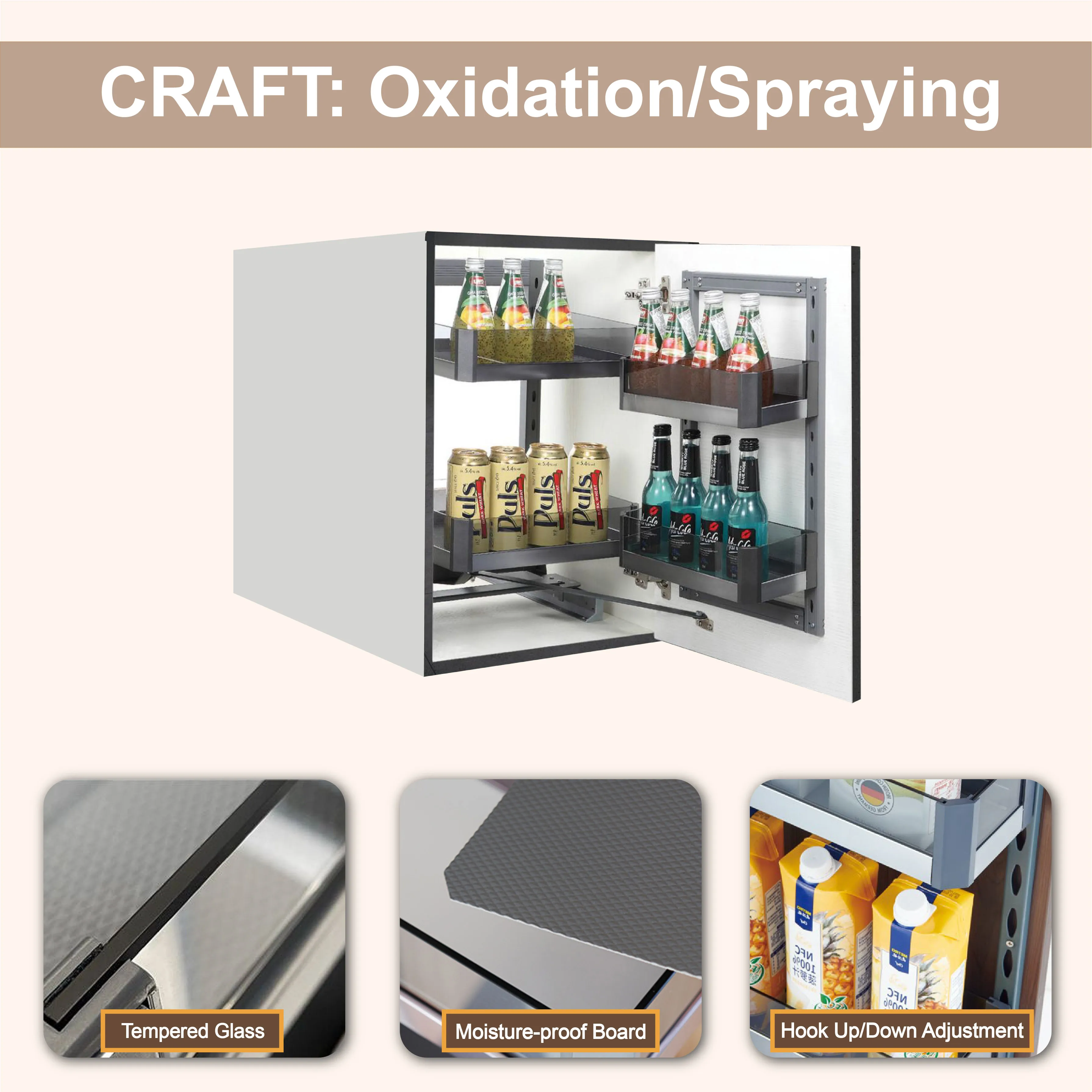 Kitchen Cabinets Accessories Small Drawer Slidesslim Tandem Pull Basket Corner Storage Mini Glass Pantry Unit