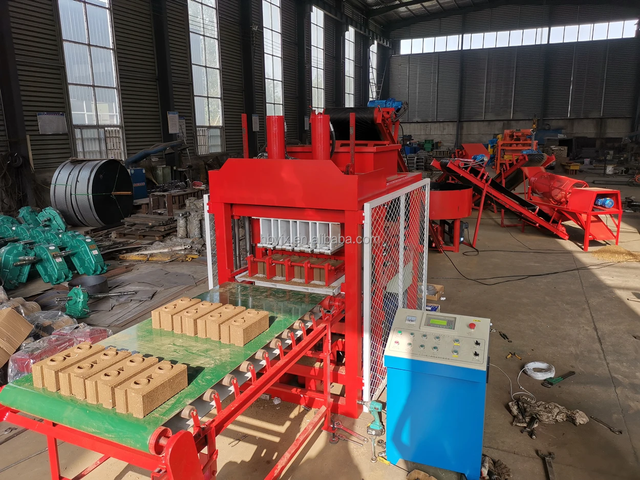 Brazil widely used earth fully automatic clay brick making machine HBY5-10 for sale uk