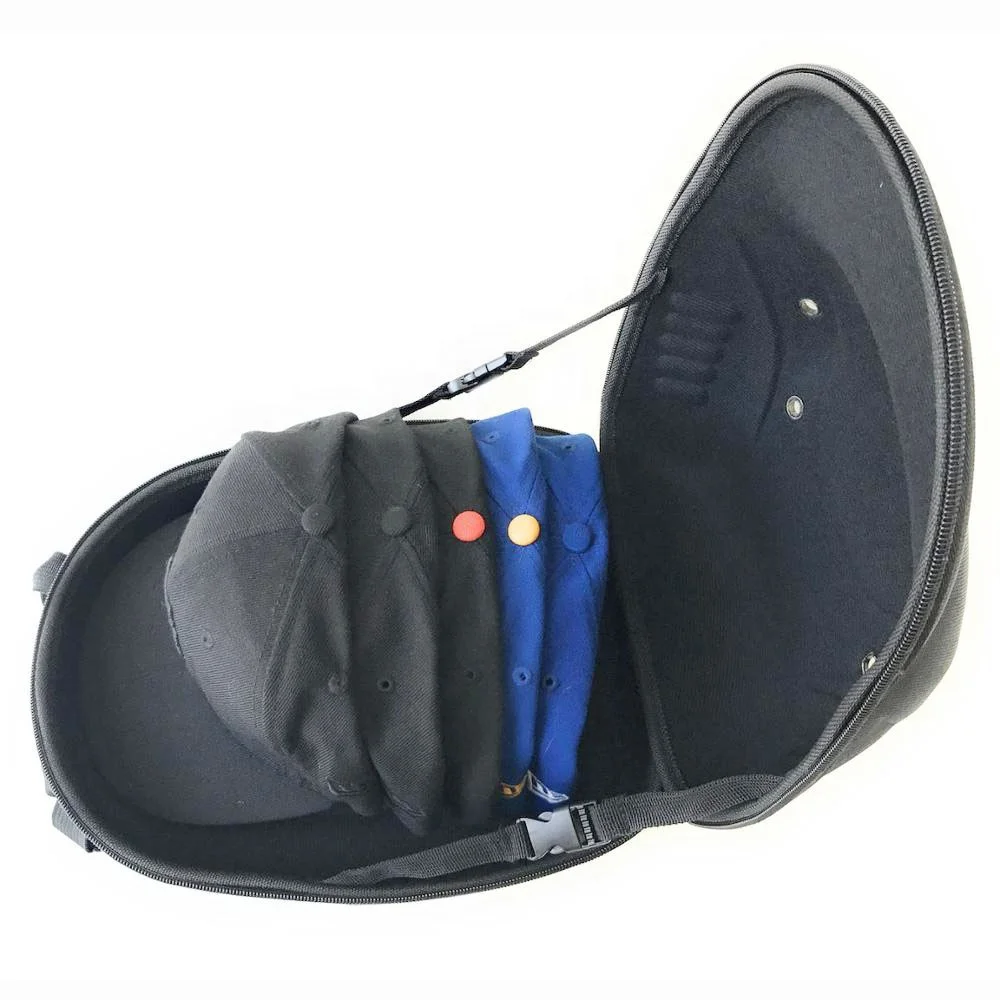 Custom shockproof Carrying Hard EVA Foam Travel Baseball hat Case
