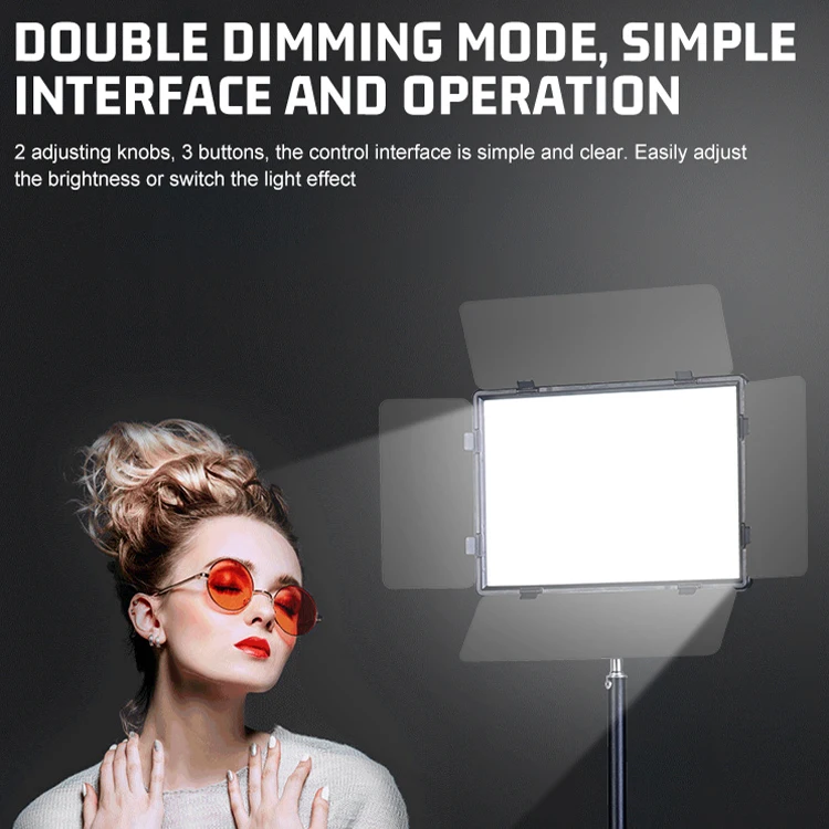 ZSYB Photographic Lighting Most Popular Rechargeable P700 35watt Professional Photography Led Panel Video Light For Camera