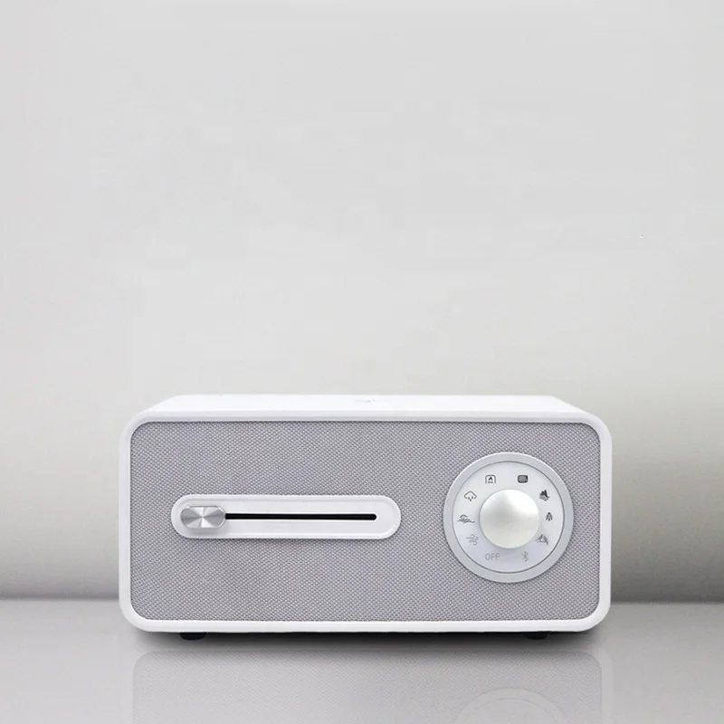 Private tooling High-end Potable Mini  10W high speed Wireless Charging Baby White Noise sleep machine TWS BT5.0 Speaker