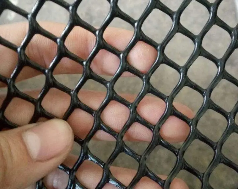 High quality low price top grade extruded plastic flat mesh with hexagonal hole shape for hot sale
