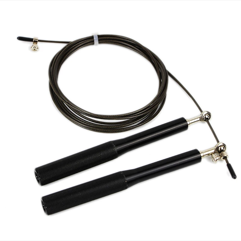 Cheap durable adjustable Aluminum handle Fitness skipping jump rope