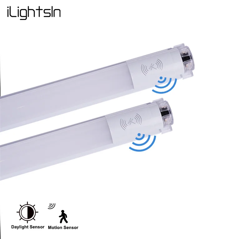 Rgbw Remote Zigbee Motion Sensor Changing Linear Light Suspended Led Tube Light 9w 18w for Bar Shop Ceiling Light Rgb PC 80 T8