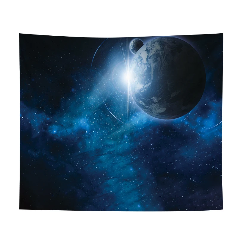 Wholesale Indian Bohemian Mandala Hippie Polyester Digital Printed Bedroom Decoration Wall Hanging Tapestry