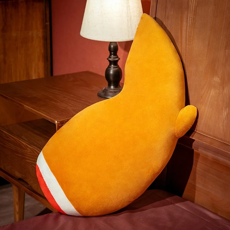 Simulation chicken wings creative pillow custom plush sofa cushion decoration sleeping pillow wholesale