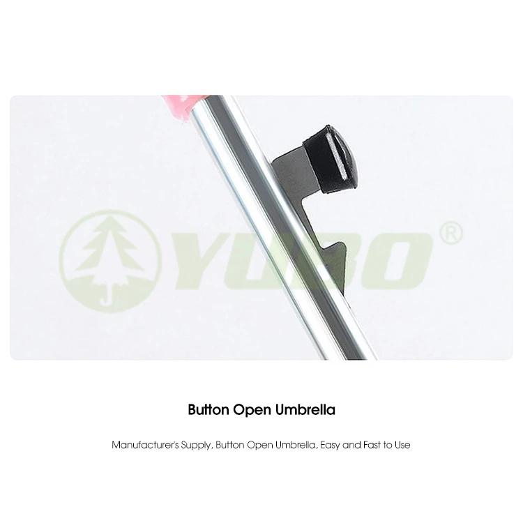 Promotion Custom Outdoor Fully Automatic Open Clear Transparent Umbrella