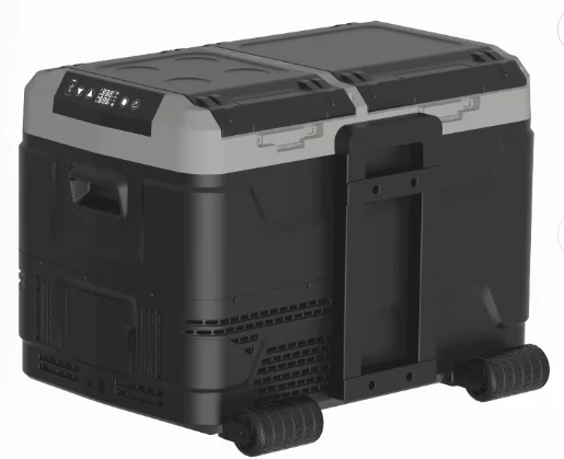 Maxtronic  Portable Solar 12v Dc Compressor Mini Car Fridge Freezer Refrigerator Freezers For Camping Outdoor Caravan Rv -