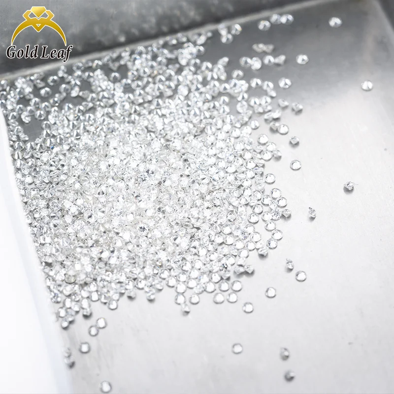 Goldleaf 100% Natural Loose Diamond Stone GH Color SI VS Clarity 0.6-1.2mm Melee Real Diamond for Diamond Jewelry