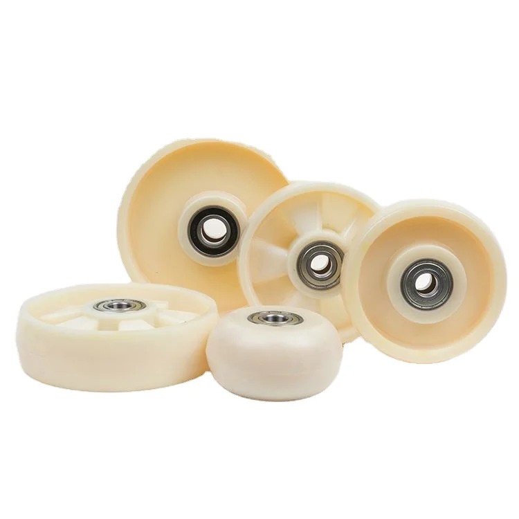 3 inch solid small rubber wheels for trolley cart