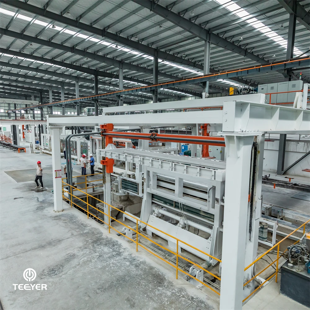 Autoclaved Aerated Concrete block factory
