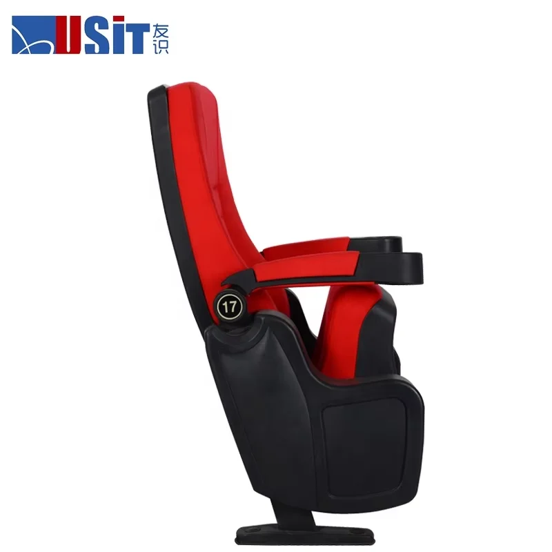 Modern 3D Cinema Chair Theater Seat Home Fabric Movie Seating Chair For Sale